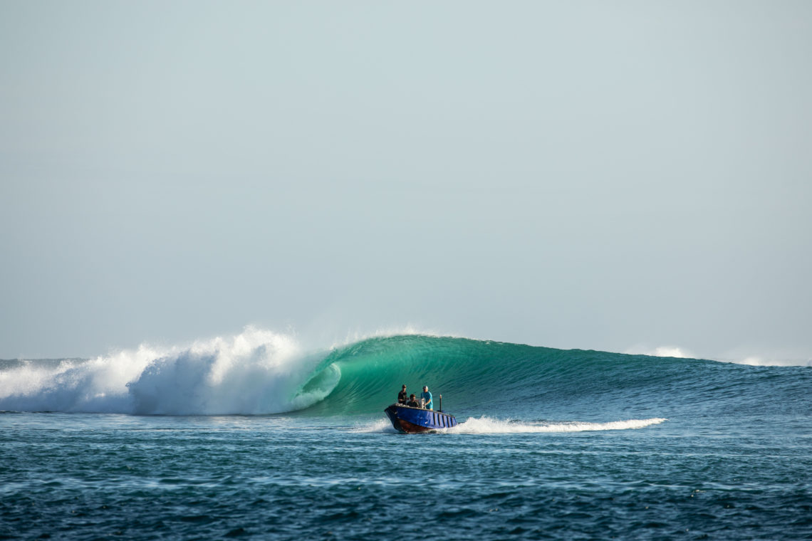 Islands off the west coast of Sumatra Indonesia