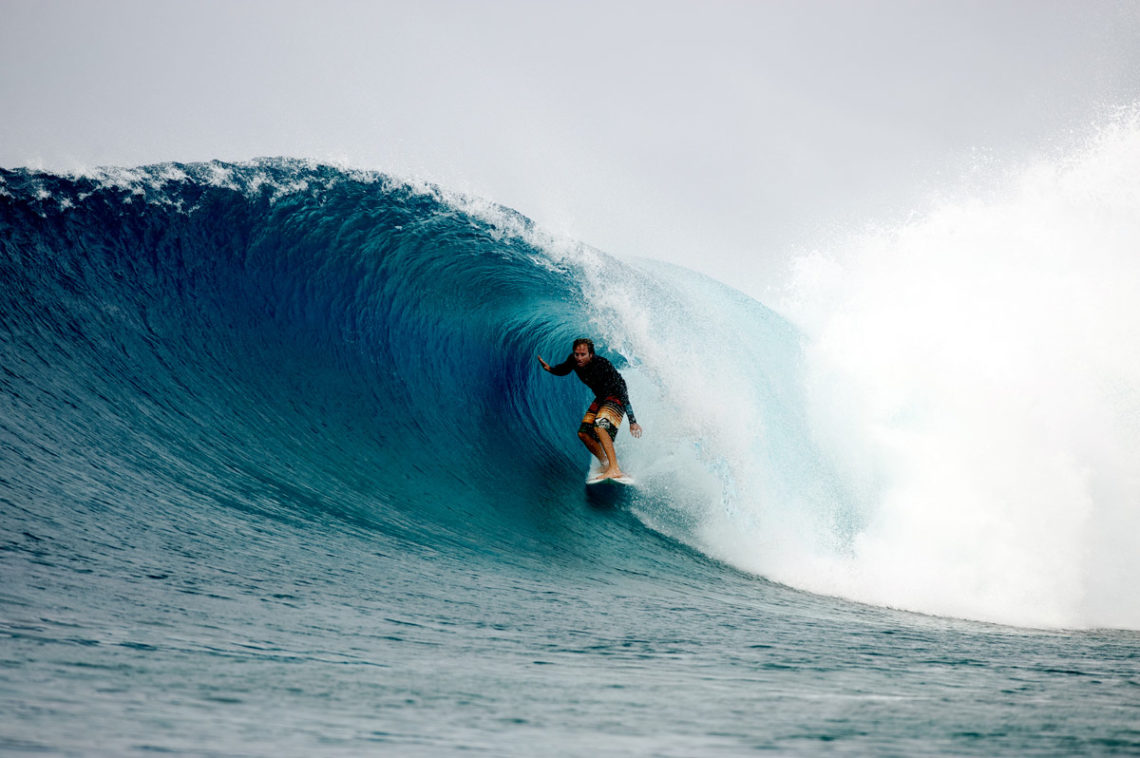 Surfing around Beran Island