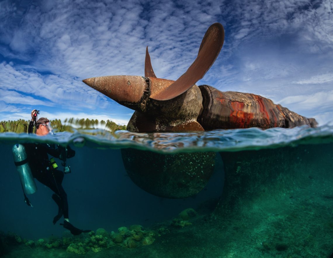 Wreck Diving in Kwajalein & Bikini Atoll, Marshall Islands