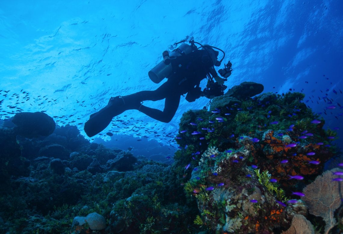 Scuba Diving in Bikini Atoll, Marshall Islands