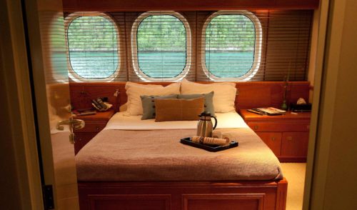 Ratu Motu Accommodations - Surf Boat in the Mentwais Islands