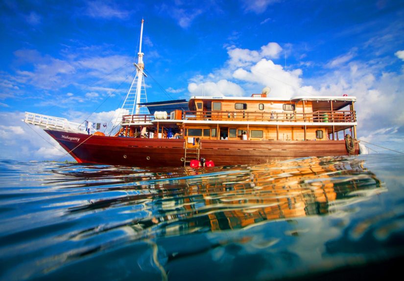 Mahogany Surf Boat in the Mentwais Islands