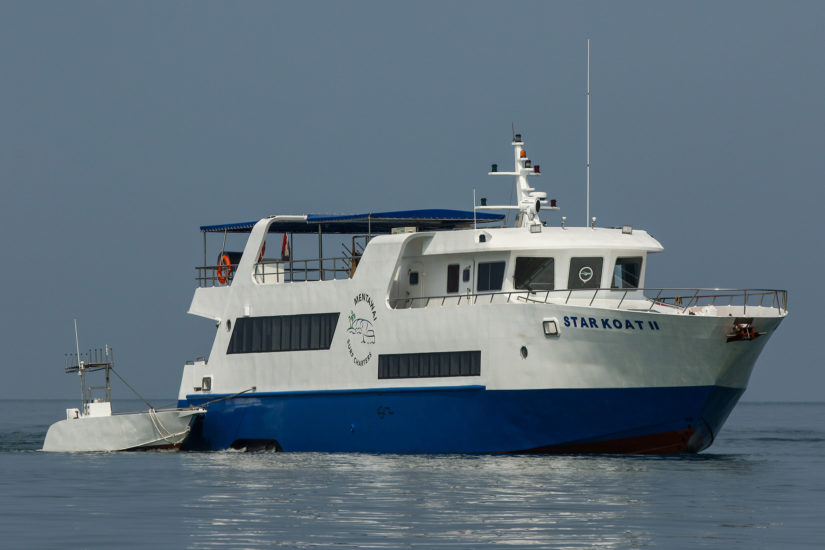 Star Koat2 Surf Boat in the Mentwais Islands